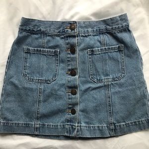 Denim Skirt